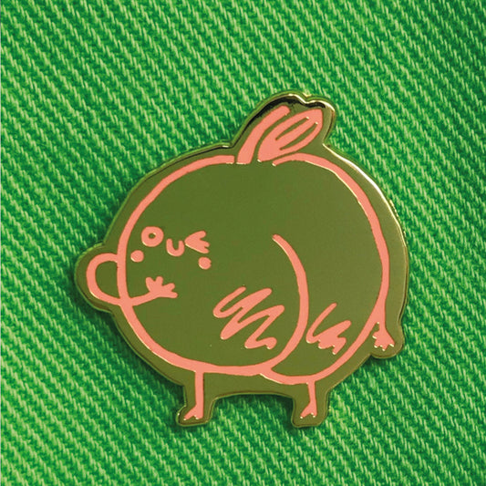 Lil' Peach Sassy Pin –– 2B or Not 2B