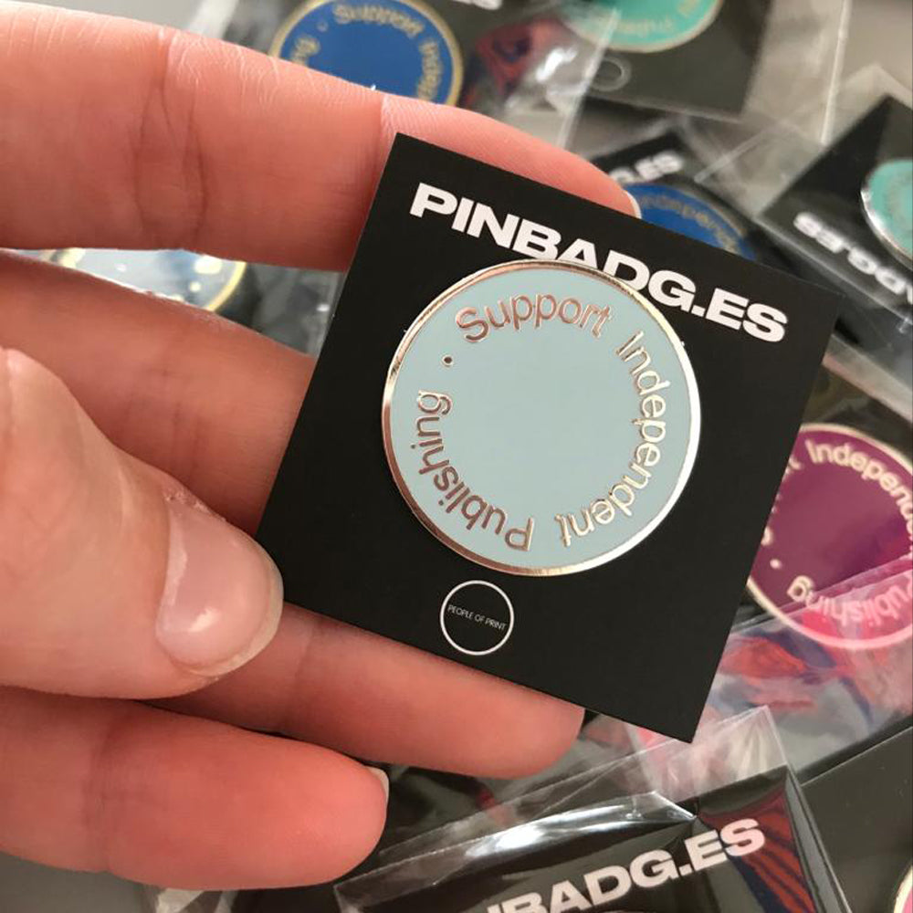 Support Independent Publishing — Enamel Pin
