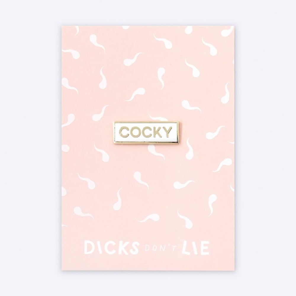 Cocky Pin –– Dicks Don't Lie